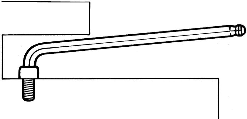 SEXKANTNYCKEL TT-2,5 MM