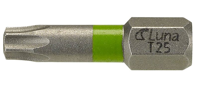 BITS TX15 TORSION 25MM 2 PACK FÄSTE 1/4