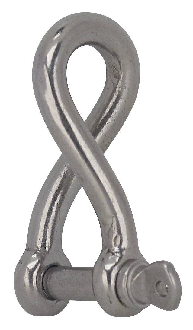 SCHACKEL VRIDEN AISI 316 DSR004-8X57 MM