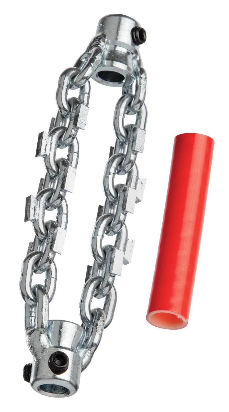 KEDJESKRAPA ENKEL FÖR K9-102 MED 6MM SPIRAL. KARBIDTÄNDER