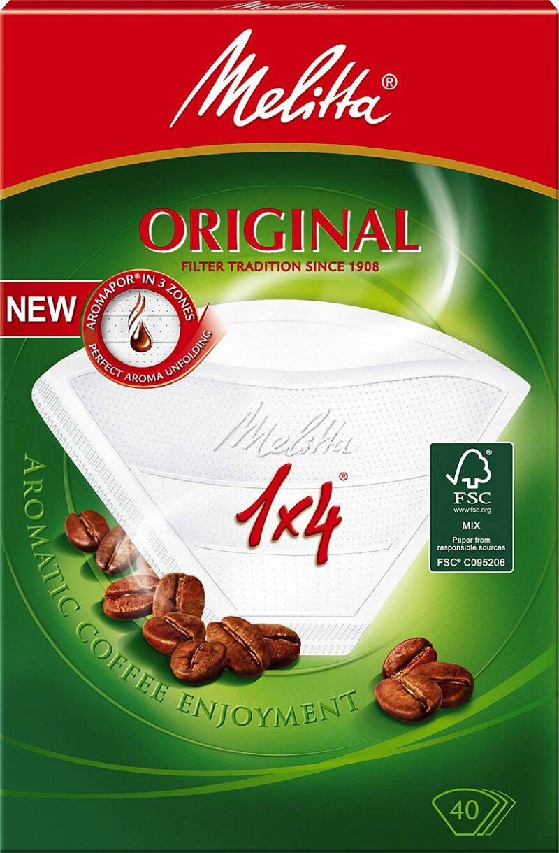 KAFFEFILTER MELITTA 1X4
