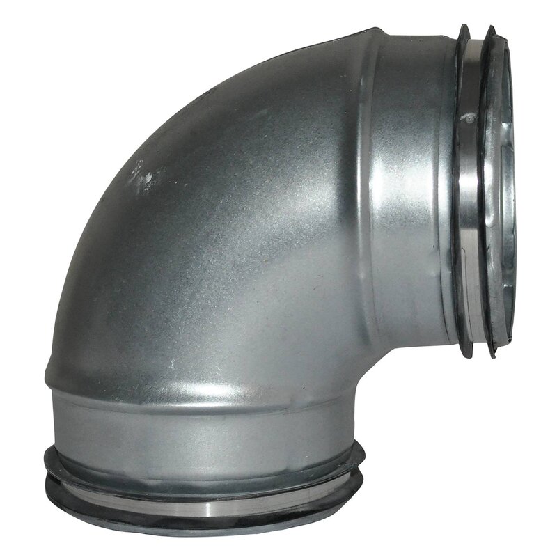 KORTBÖJ 90 GRADER MED PACKNINGAR FLEXIT DIAMETER 100MM