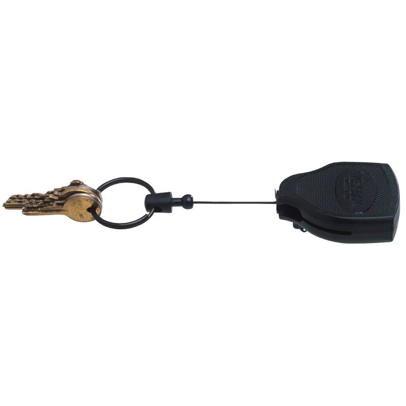 NYCKELHÅLLARE KEY-BAK PLAST KEVLAR MED SÖLJA/CLIPS 1220MM