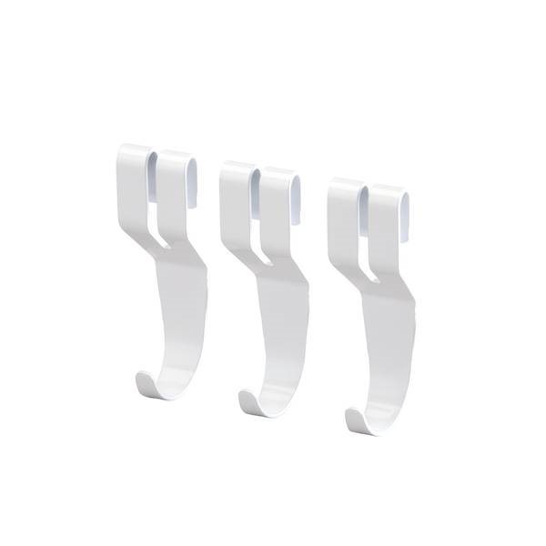 ALLKROK FÖR TRÅDHYLLA ELFA 472410 VIT 3-PACK